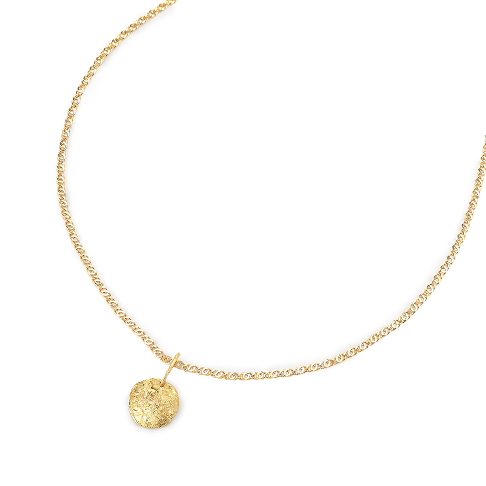 EARTH MEDAL RECYCLED GOLD 18CT