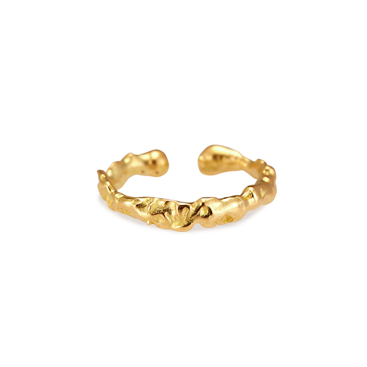 SMALL EARCUFF  RECYCLED YELLOW GOLD 18CT