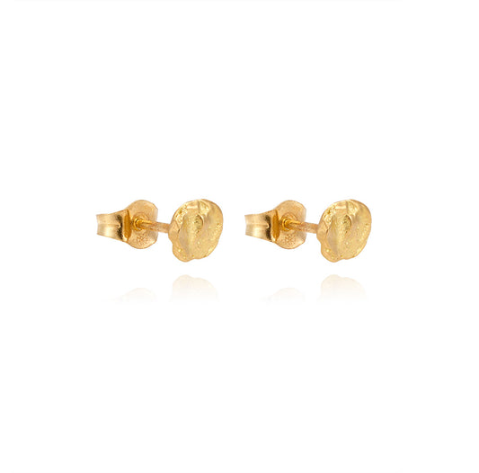 GRIGRI PAIR STUDS RECYCLED GOLD 18CT