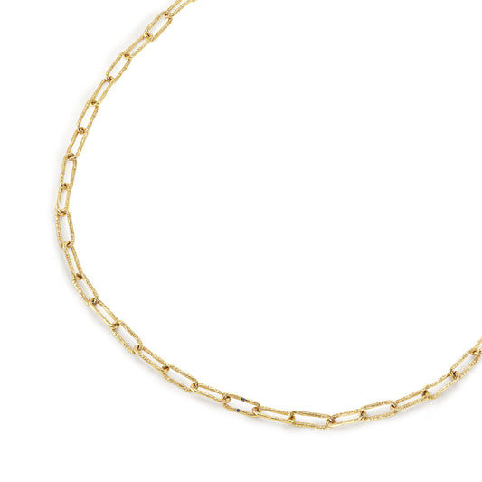 CHAIN NECKLACE RECYCLED YELLOW GOLD 18CT