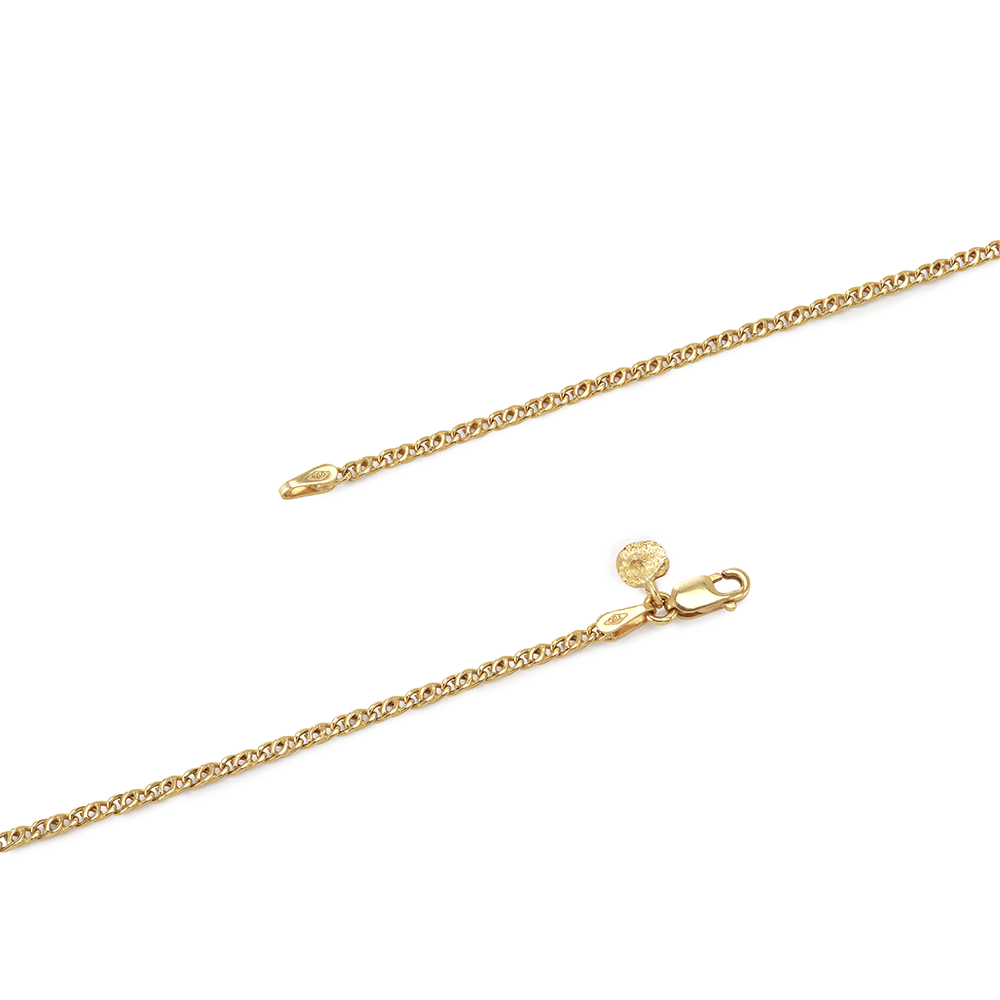 SINGLE CHAIN RECYCLED GOLD 18CT